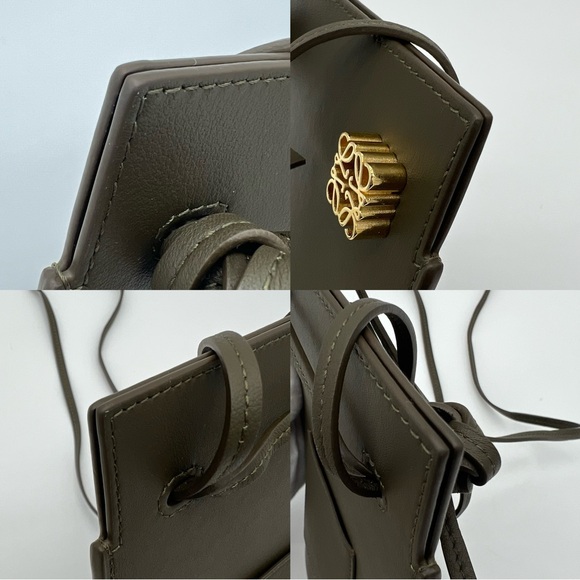 Authentic New Loewe Dice pocket classic calfskin - Picture 14 of 16